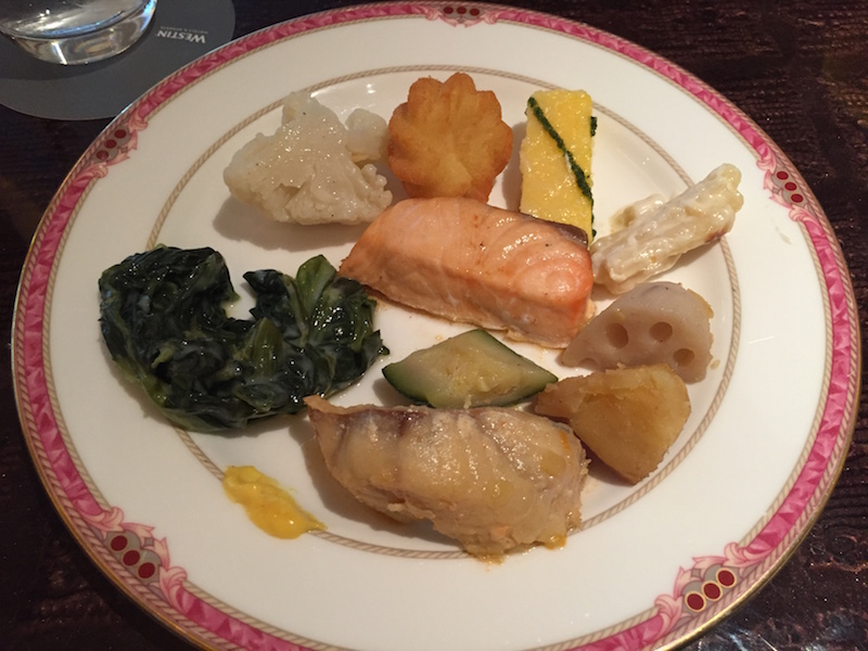 ザ・テラス(ウェスティンホテル)で食べたもの