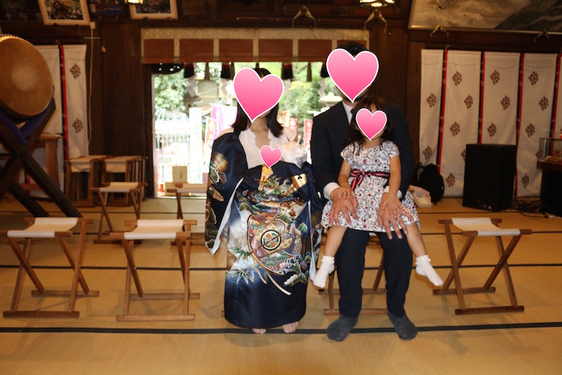 戸越八幡神社のお宮参り