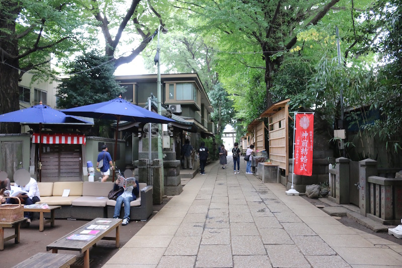 戸越八幡神社の参道