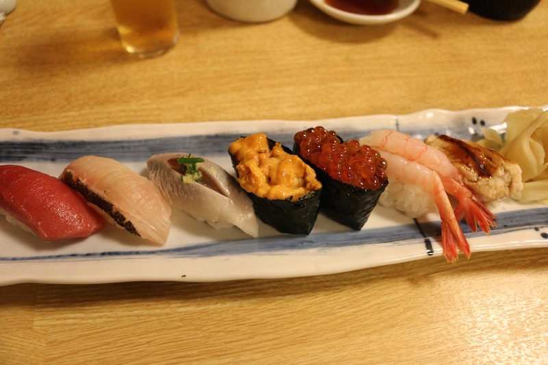 阿部の会席料理(お寿司)