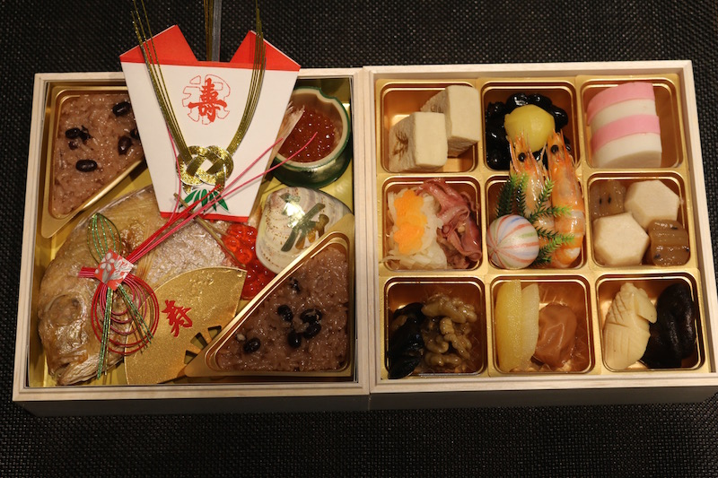 解凍後の東京正直屋のお食い初めセット!