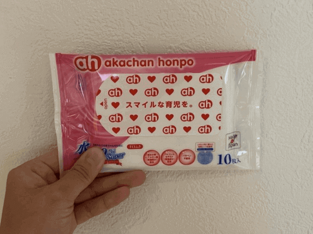 粗品のおしりふき